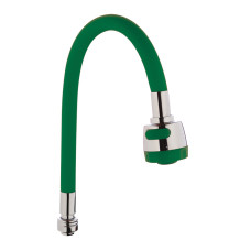 Гусак (вилив) рефлекторний, силіконовий GREEN Zerix